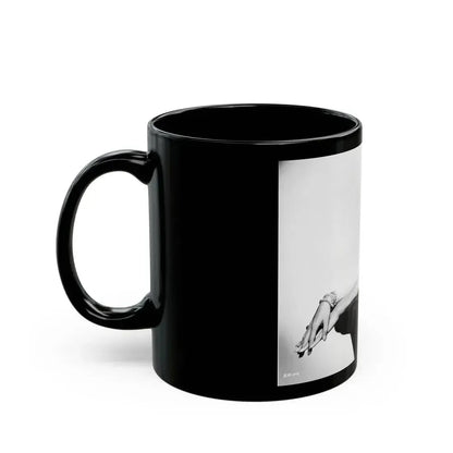 Ella Raines #130 (Vintage Female Icon) Black Coffee Mug - Go Mug Yourself