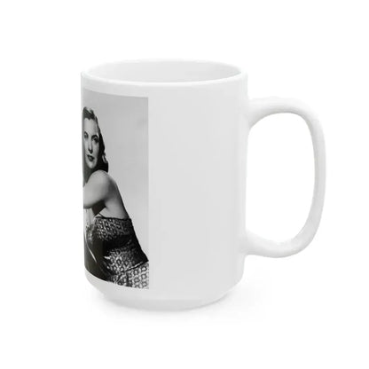 Ella Raines #130 (Vintage Female Icon) White Coffee Mug - Go Mug Yourself