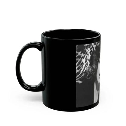 Ella Raines #138 1 (Vintage Female Icon) Black Coffee Mug - Go Mug Yourself