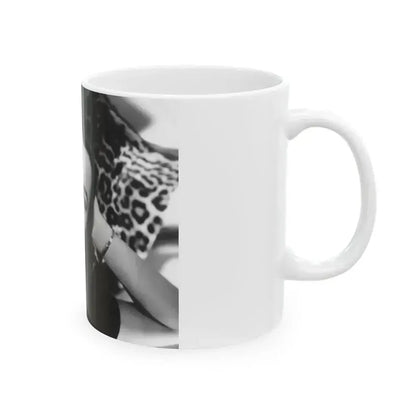 Ella Raines #138 1 (Vintage Female Icon) White Coffee Mug - Go Mug Yourself