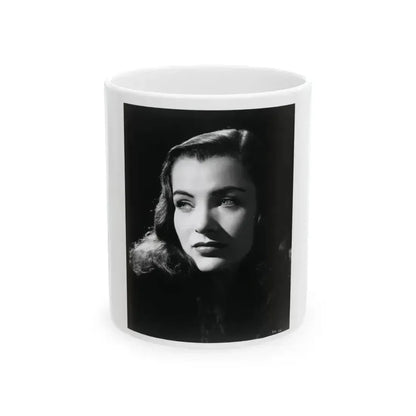 Ella Raines #139 (Vintage Female Icon) White Coffee Mug 11oz - Go Mug Yourself