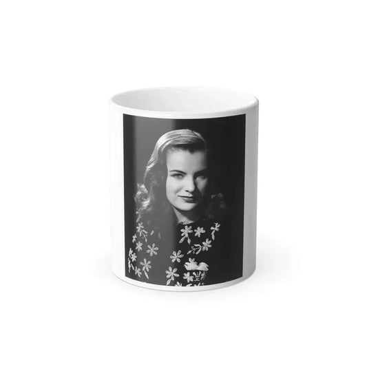Ella Raines #140 (Vintage Female Icon) Color Changing Coffee Mug 11oz - Go Mug Yourself