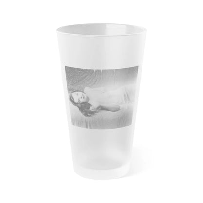 Ella Raines #149 1 (Vintage Female Icon) Frosted Pint Glass 16oz-16oz-Frosted-Go Mug Yourself