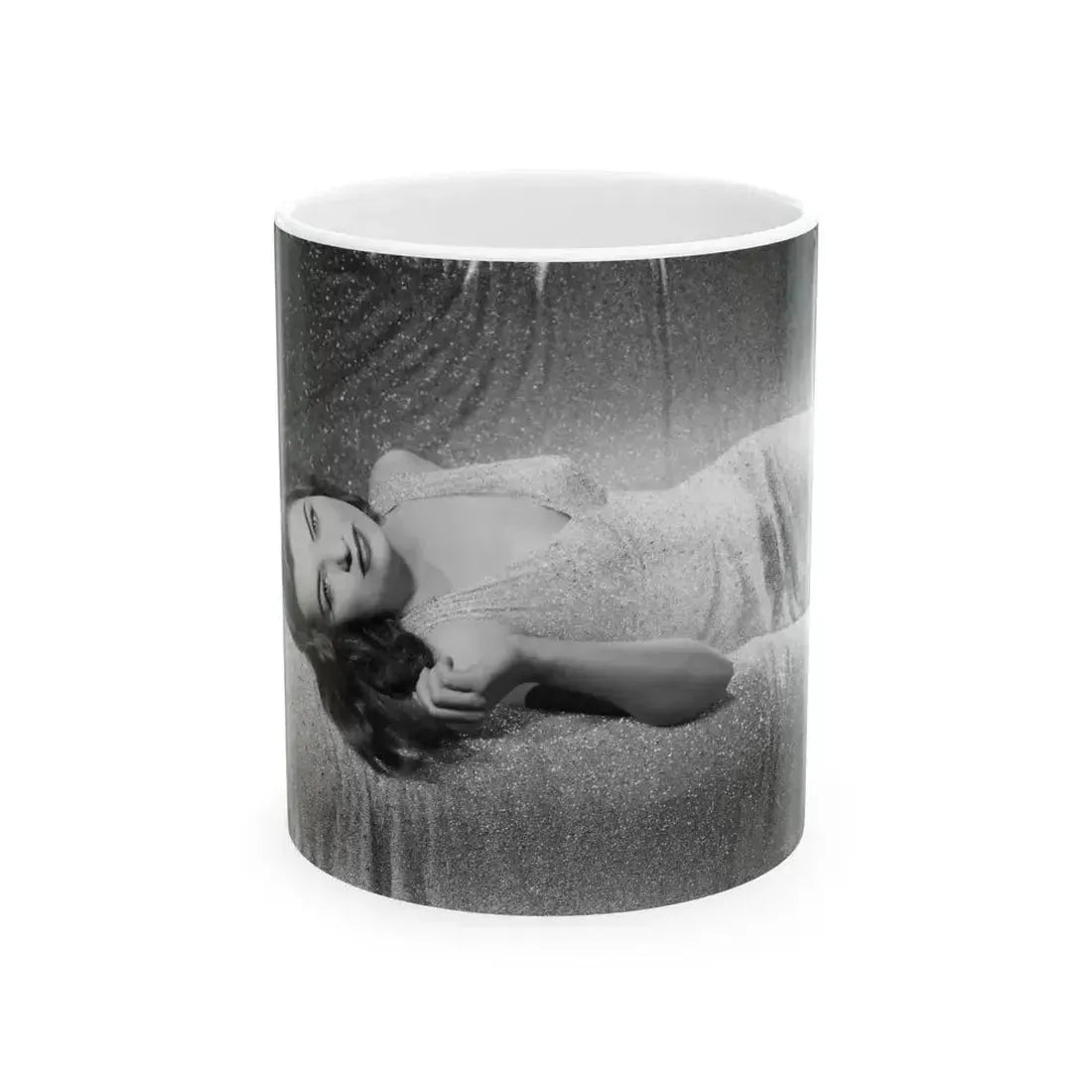 Ella Raines #149 1 (Vintage Female Icon) White Coffee Mug 11oz - Go Mug Yourself