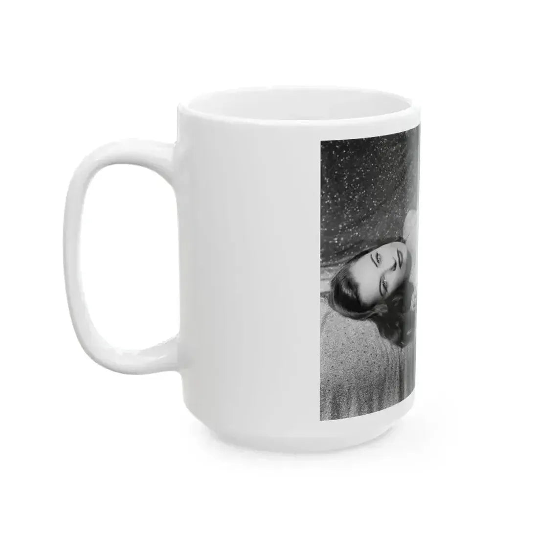 Ella Raines #149 1 (Vintage Female Icon) White Coffee Mug - Go Mug Yourself