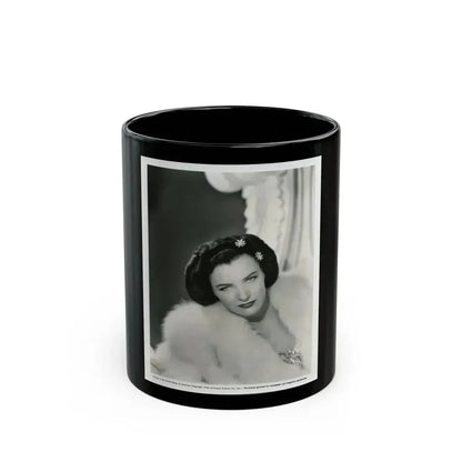 Ella Raines #156 (Vintage Female Icon) Black Coffee Mug 11oz - Go Mug Yourself