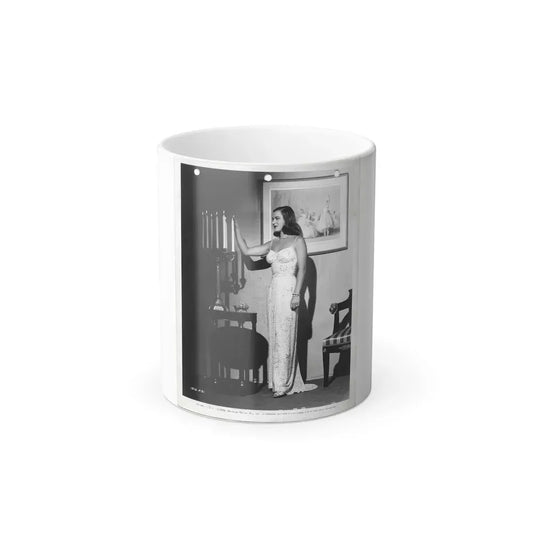 Ella Raines #157 (Vintage Female Icon) Color Changing Coffee Mug 11oz - Go Mug Yourself