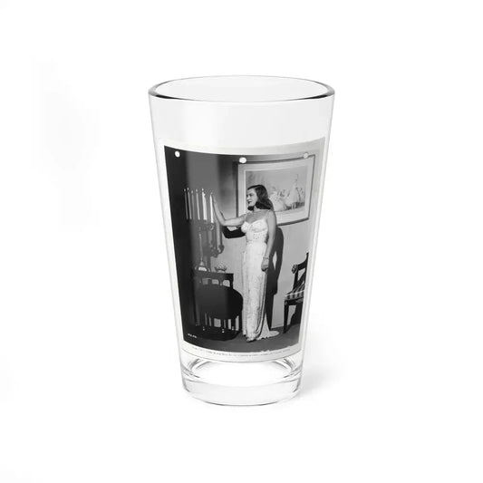 Ella Raines #157 (Vintage Female Icon) Pint Glass 16oz 16oz - Go Mug Yourself
