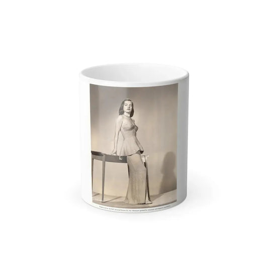Ella Raines #163 (Vintage Female Icon) Color Changing Coffee Mug 11oz - Go Mug Yourself
