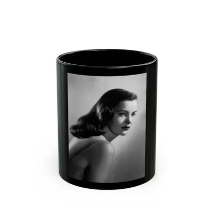 Ella Raines #166 (Vintage Female Icon) Black Coffee Mug 11oz - Go Mug Yourself