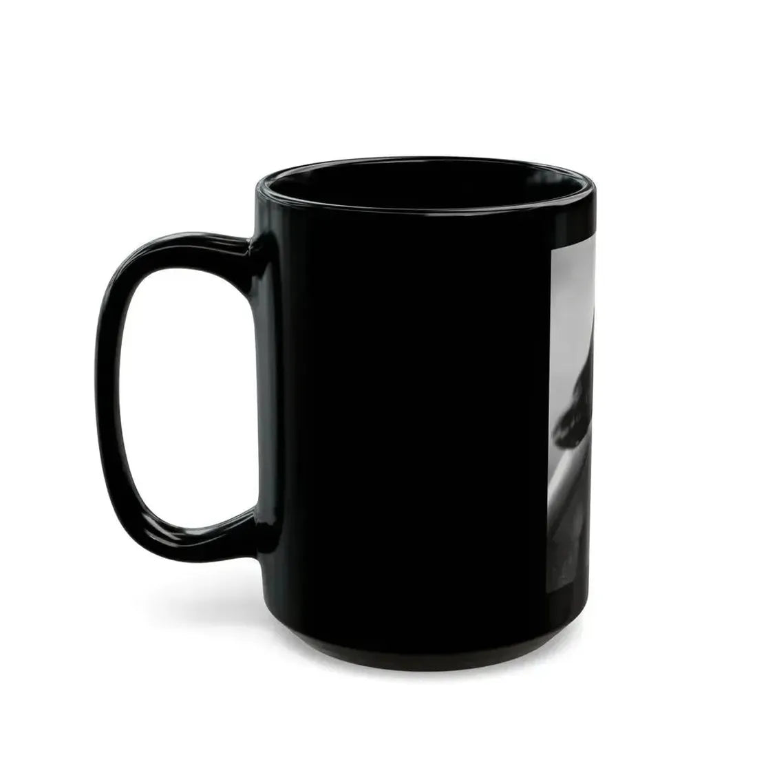 Ella Raines #166 (Vintage Female Icon) Black Coffee Mug - Go Mug Yourself