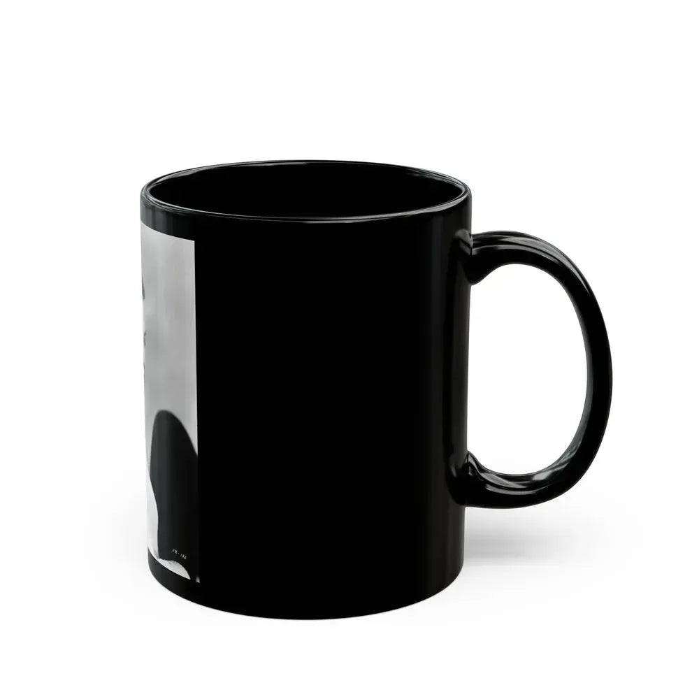 Ella Raines #169 (Vintage Female Icon) Black Coffee Mug - Go Mug Yourself