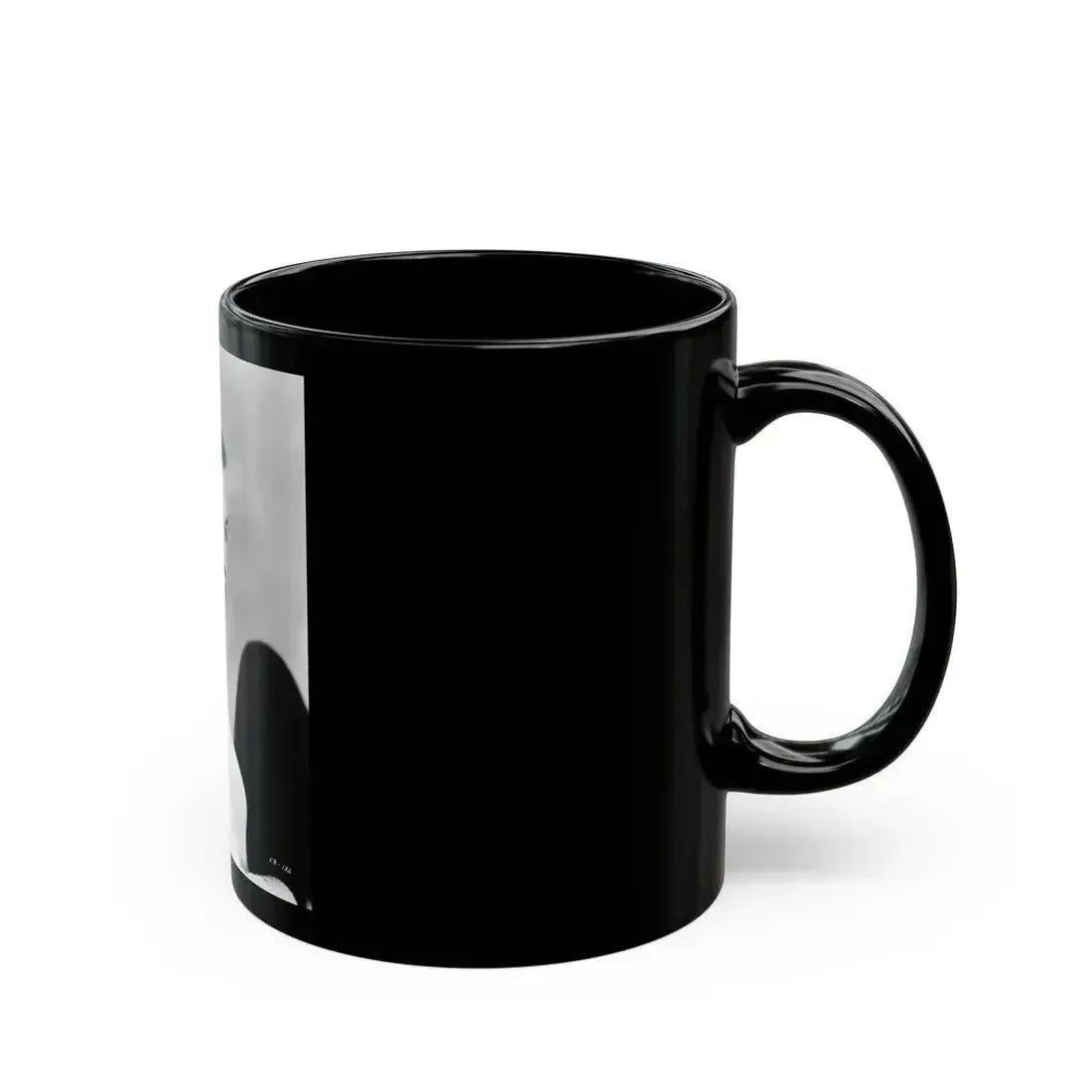 Ella Raines #169 (Vintage Female Icon) Black Coffee Mug - Go Mug Yourself