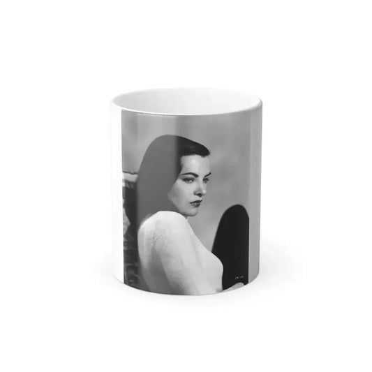 Ella Raines #169 (Vintage Female Icon) Color Changing Coffee Mug 11oz - Go Mug Yourself