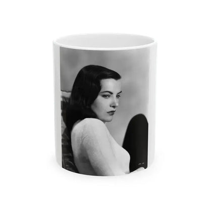 Ella Raines #169 (Vintage Female Icon) White Coffee Mug 11oz - Go Mug Yourself
