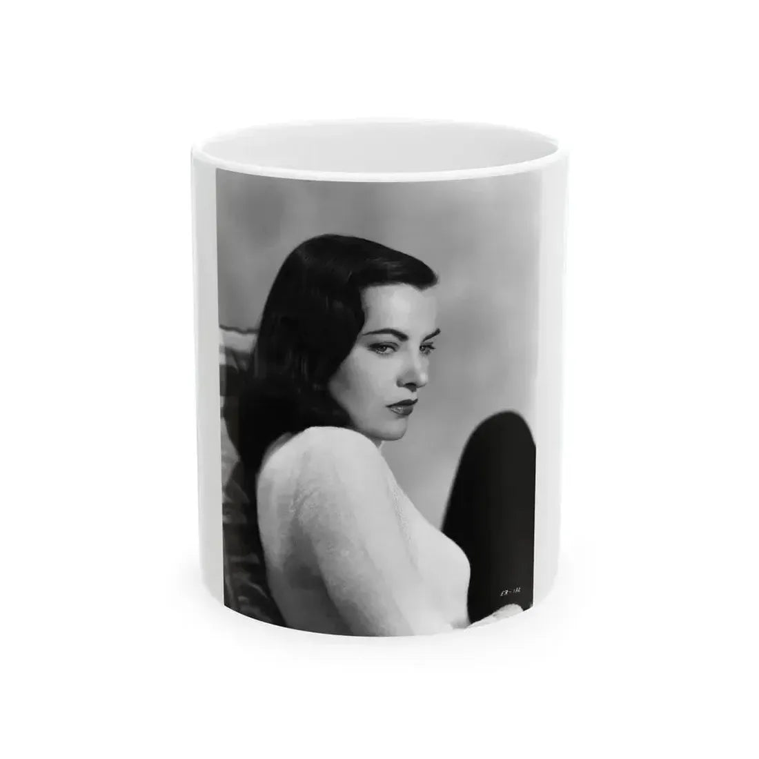 Ella Raines #169 (Vintage Female Icon) White Coffee Mug 11oz - Go Mug Yourself