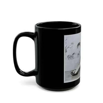 Ella Raines #174 (Vintage Female Icon) Black Coffee Mug - Go Mug Yourself