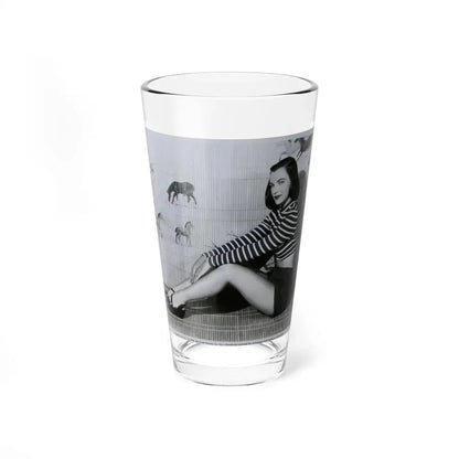 Ella Raines #174 (Vintage Female Icon) Pint Glass 16oz 16oz - Go Mug Yourself