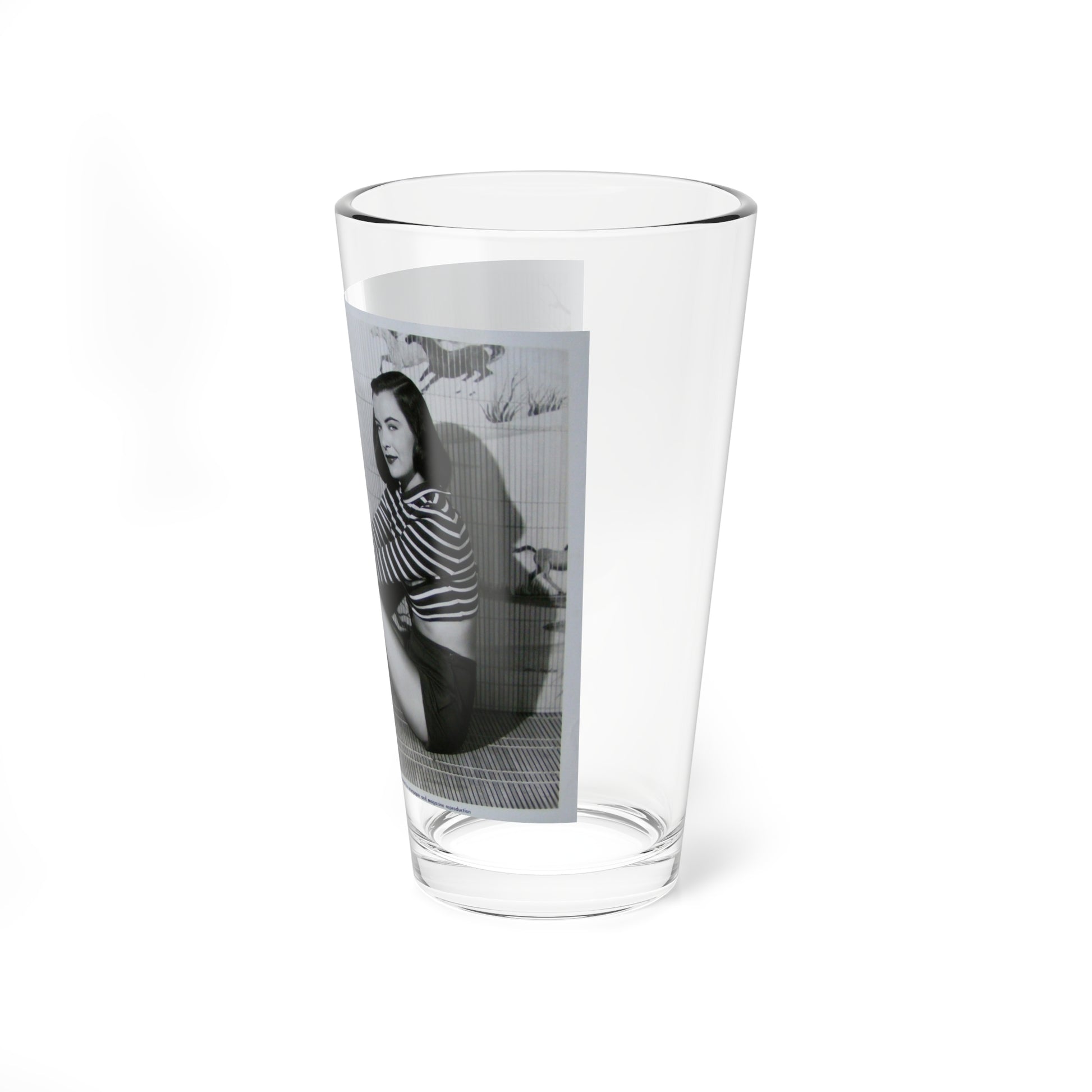 Ella Raines #174 (Vintage Female Icon) Pint Glass 16oz-Go Mug Yourself