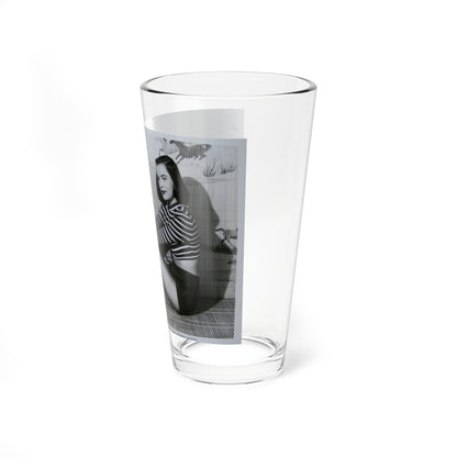 Ella Raines #174 (Vintage Female Icon) Pint Glass 16oz-Go Mug Yourself