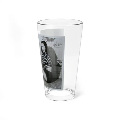 Ella Raines #174 (Vintage Female Icon) Pint Glass 16oz - Go Mug Yourself