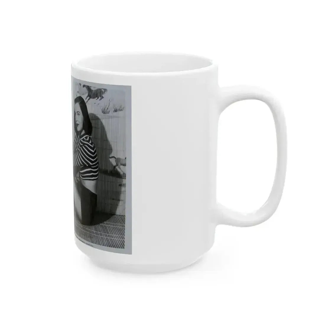 Ella Raines #174 (Vintage Female Icon) White Coffee Mug - Go Mug Yourself