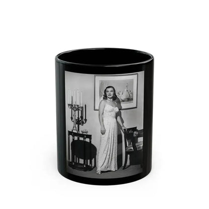 Ella Raines #175 (Vintage Female Icon) Black Coffee Mug 11oz - Go Mug Yourself