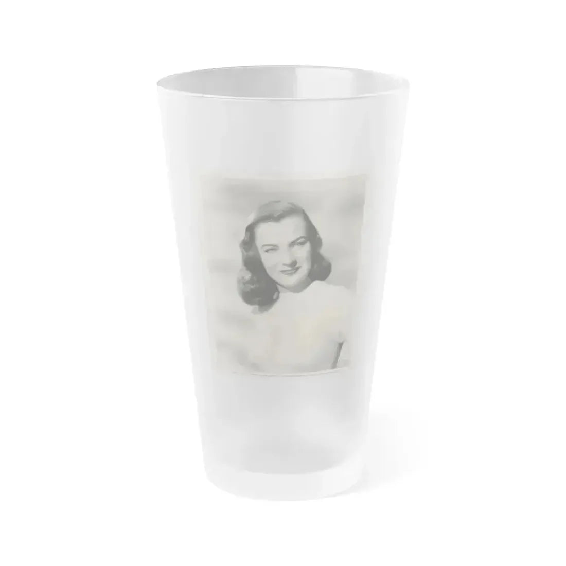 Ella Raines #183 (Vintage Female Icon) Frosted Pint Glass 16oz 16oz Frosted - Go Mug Yourself