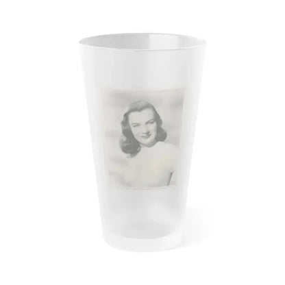 Ella Raines #183 (Vintage Female Icon) Frosted Pint Glass 16oz 16oz Frosted - Go Mug Yourself