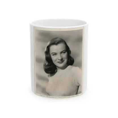 Ella Raines #183 (Vintage Female Icon) White Coffee Mug 11oz - Go Mug Yourself
