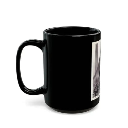 Ella Raines #188 (Vintage Female Icon) Black Coffee Mug - Go Mug Yourself