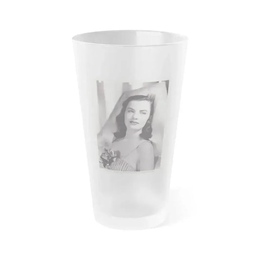 Ella Raines #188 (Vintage Female Icon) Frosted Pint Glass 16oz 16oz Frosted - Go Mug Yourself