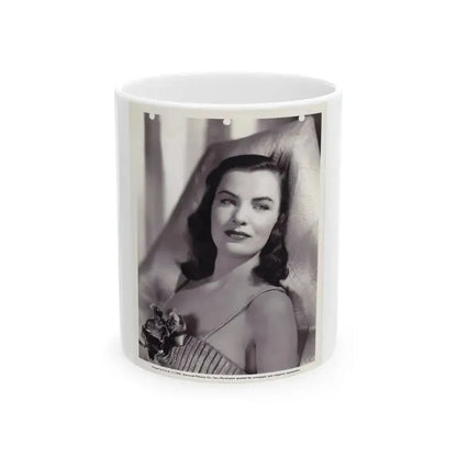 Ella Raines #188 (Vintage Female Icon) White Coffee Mug 11oz - Go Mug Yourself
