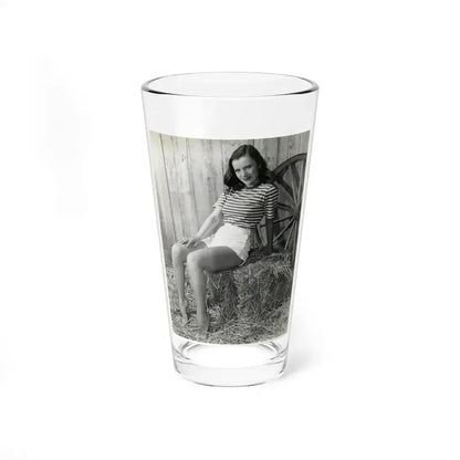 Ella Raines #189 (Vintage Female Icon) Pint Glass 16oz - Go Mug Yourself