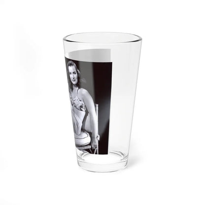 Ella Raines #19 (Vintage Female Icon) Pint Glass 16oz-Go Mug Yourself