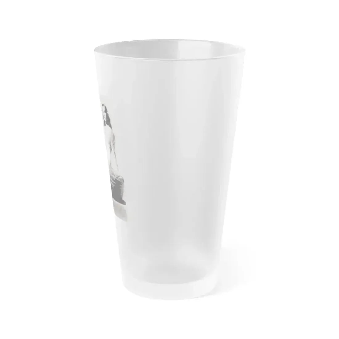 Ella Raines #194 (Vintage Female Icon) Frosted Pint Glass 16oz - Go Mug Yourself