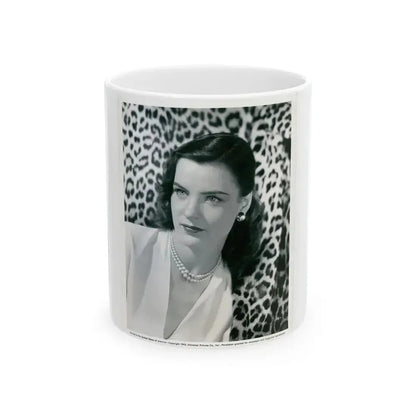 Ella Raines #198 (Vintage Female Icon) White Coffee Mug 11oz - Go Mug Yourself