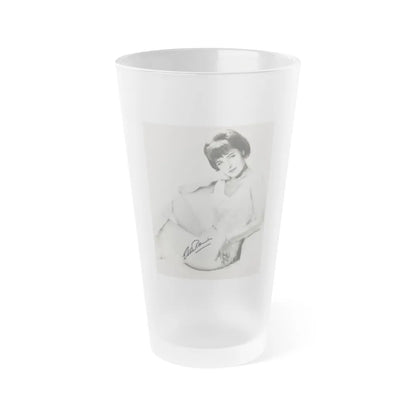 Ella Raines #201 (Vintage Female Icon) Frosted Pint Glass 16oz-16oz-Frosted-Go Mug Yourself