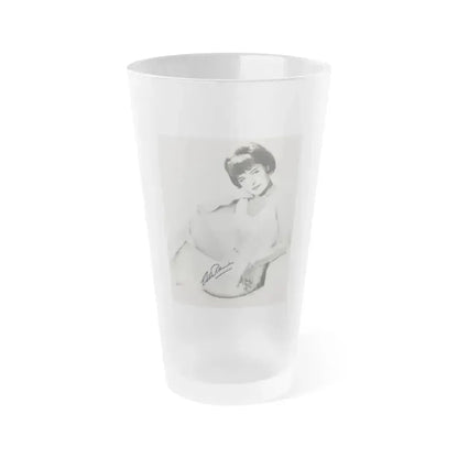 Ella Raines #201 (Vintage Female Icon) Frosted Pint Glass 16oz 16oz Frosted - Go Mug Yourself