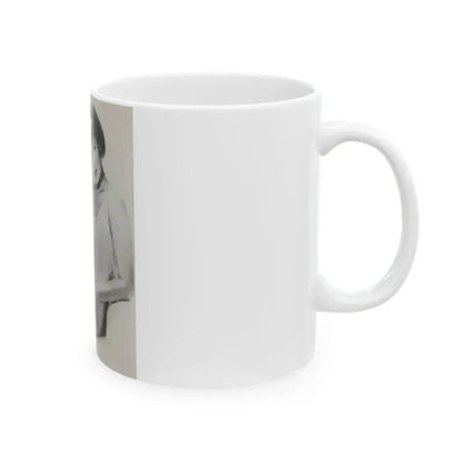 Ella Raines #201 (Vintage Female Icon) White Coffee Mug - Go Mug Yourself