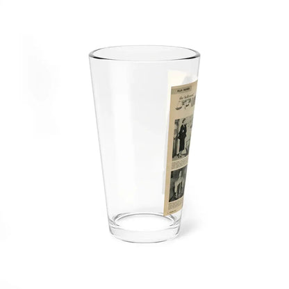 Ella Raines #202 (Vintage Female Icon) Pint Glass 16oz - Go Mug Yourself