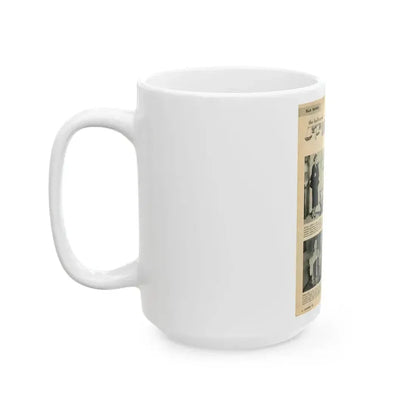 Ella Raines #202 (Vintage Female Icon) White Coffee Mug - Go Mug Yourself