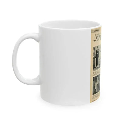 Ella Raines #202 (Vintage Female Icon) White Coffee Mug - Go Mug Yourself