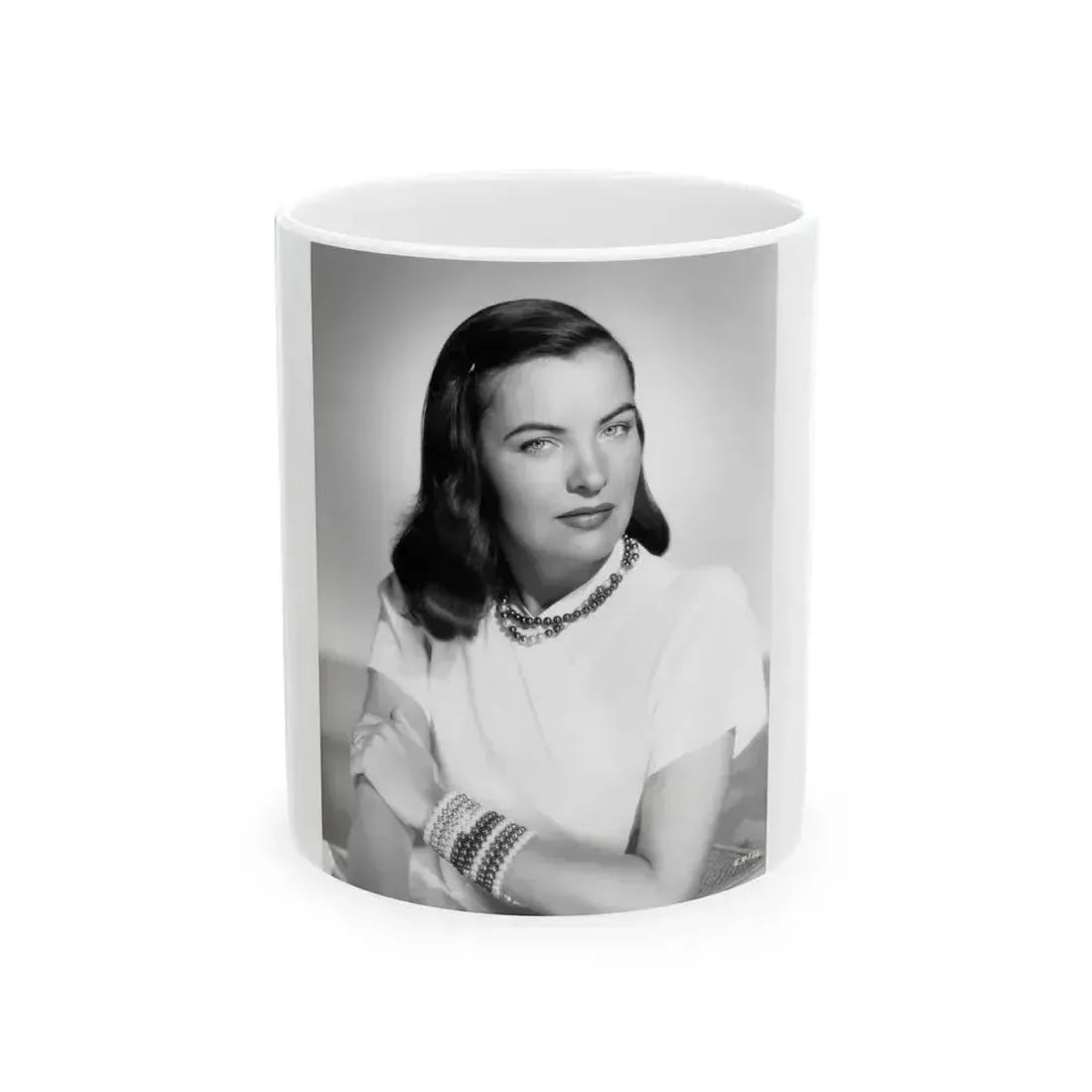 Ella Raines #207 (Vintage Female Icon) White Coffee Mug 11oz - Go Mug Yourself