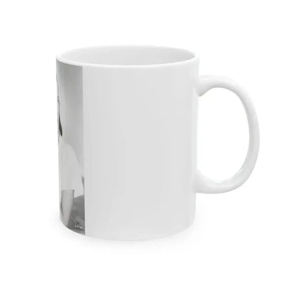Ella Raines #207 (Vintage Female Icon) White Coffee Mug - Go Mug Yourself
