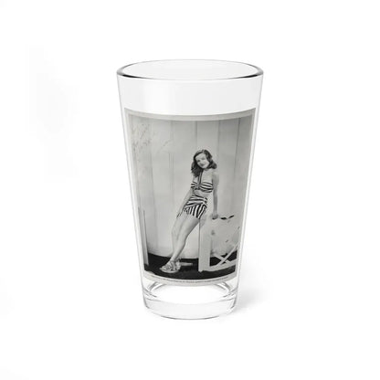 Ella Raines #210 (Vintage Female Icon) Pint Glass 16oz 16oz - Go Mug Yourself
