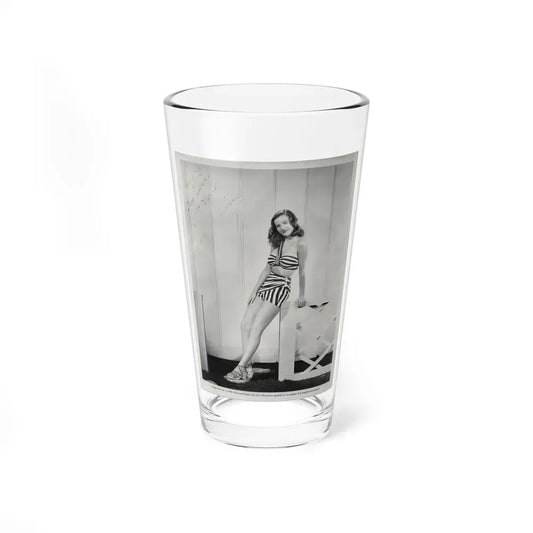 Ella Raines #210 (Vintage Female Icon) Pint Glass 16oz 16oz - Go Mug Yourself