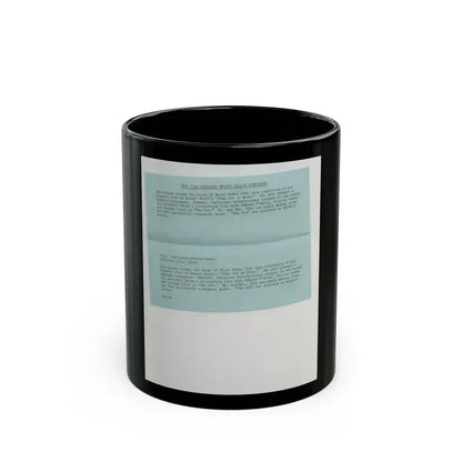 Ella Raines #214 (Vintage Female Icon) Black Coffee Mug 11oz - Go Mug Yourself