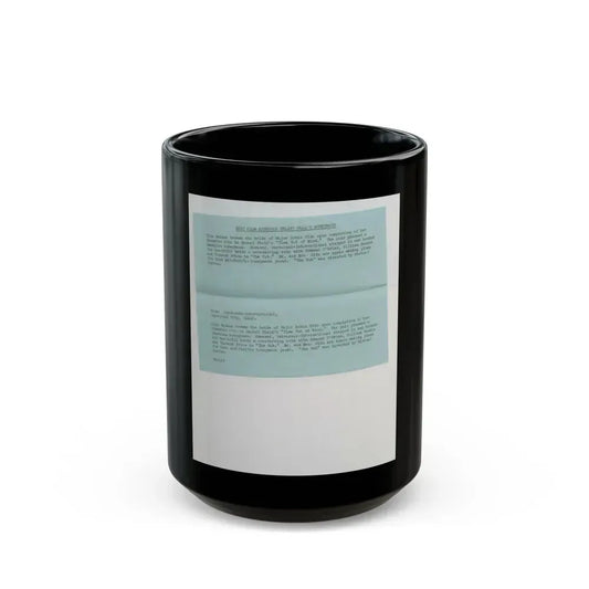 Ella Raines #214 (Vintage Female Icon) Black Coffee Mug 15oz - Go Mug Yourself