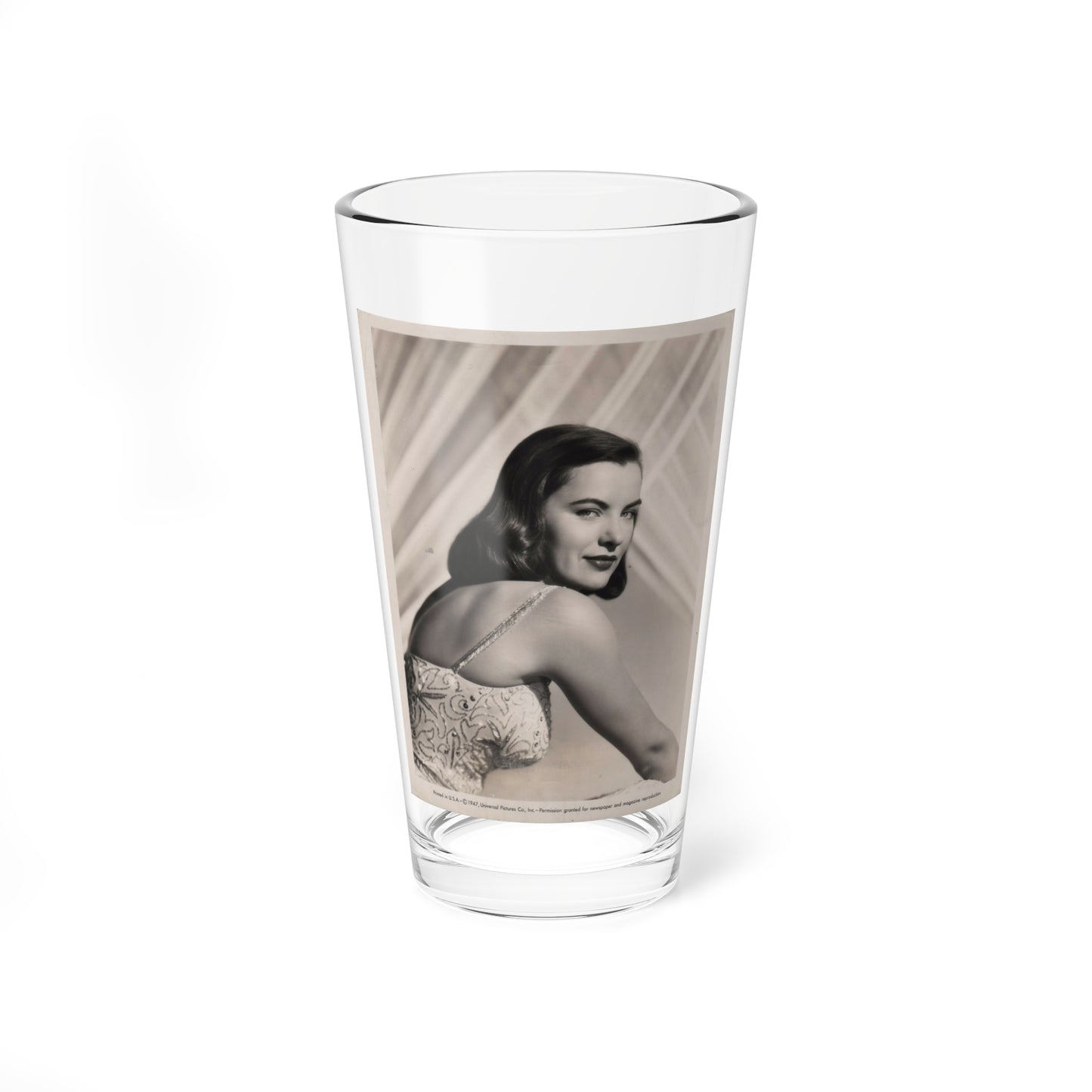 Ella Raines #215 (Vintage Female Icon) Pint Glass 16oz-16oz-Go Mug Yourself